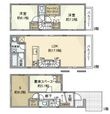 西蒲田戸建の間取図