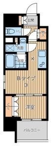 プライマル西蒲田の間取図