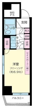 エンゼルイン大森の間取図
