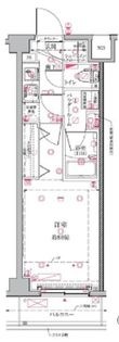 クレイシアIDZ蒲田の間取図
