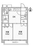 HF大森町レジデンスの間取図