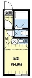 大田区北馬込2丁目の間取図