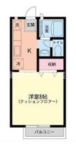 エーデルワイスの間取図