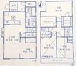 千鳥町戸建ての間取図