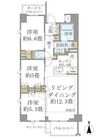 Brillia久が原の間取図