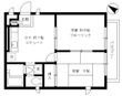 サザンハイツの間取図