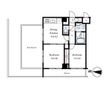 クレイシア矢口の間取図