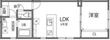 KANOA池上の間取図