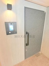 オートロックのエントランス