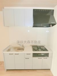 3口ガスグリル付システムキッチン