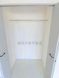 洋室7.2帖の収納 クローゼット