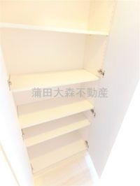 廊下リビング入口の収納