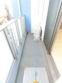 物干し金具付のバルコニー