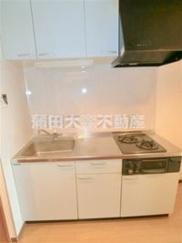 2口ガスグリル付システムキッチン