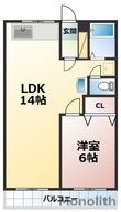 メゾンドタカの間取図
