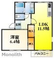 グローリー和泉の間取図