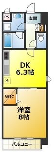 ファシルカワトの間取図