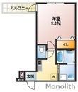 フジパレス鳳駅西V番館の間取図
