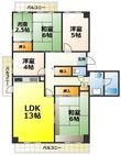 光明池駅前1号棟の間取図