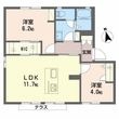 ボルトシティ熊取Ⅱ・Ⅲの間取図