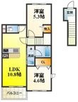 グランヴェール泉ヶ丘Ⅴの間取図