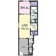 ハイランドⅠの間取図