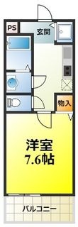 ヴァンヴェール熊取の間取図