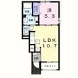 ディアコート加守の間取図