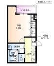 フジパレス助松町Ⅱ番館の間取図