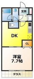 ボナール鳳南の間取図