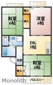 ガーデンパレス宮下の間取図