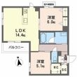 プレミアス鳳Ⅱの間取図