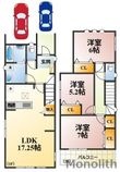 岸和田市春木大小路町戸建の間取図