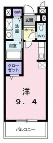 メゾンラフィーネの間取図
