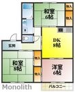 フレグランス川崎の間取図