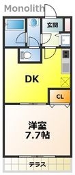 ボナール鳳南の間取図