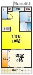 セカンドパレスの間取図