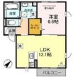 グリュックハイムの間取図