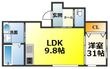 QHOUSe桑原の間取図