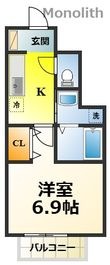 グリーンハイムの間取図