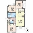 シャーメゾン伽羅橋の間取図
