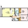 chrysantheme大鳥の間取図