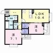 ヒカルサ岸和田畑町の間取図