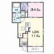 フリーデプロムナードの間取図