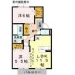 松韻舎B棟の間取図