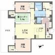 アルテーヌ浜寺元町の間取図