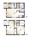 FP戸建賃貸黒鳥町の間取図