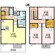 CASA BLANCA Aの間取図