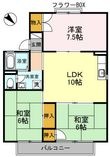 セジュール忠岡の間取図