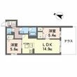 シャーメゾンルミエールの間取図
